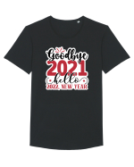 La multi ani 2022! Tricou mânecă scurtă guler larg Bărbat Skater