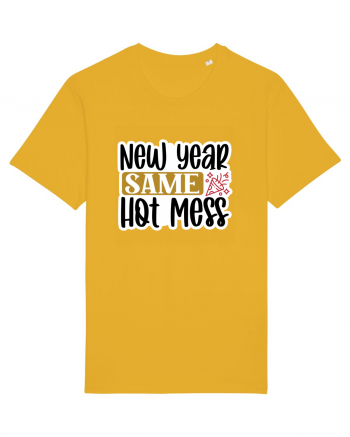 New Year Same Hot Mess Spectra Yellow