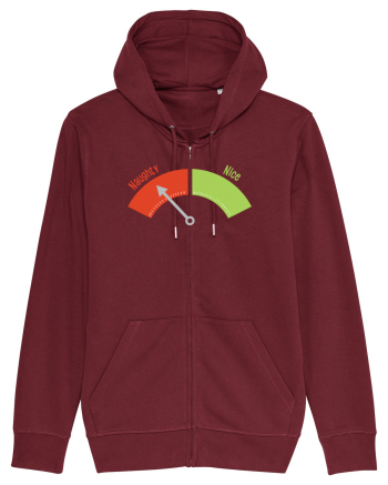 Naughty Nice meter Burgundy