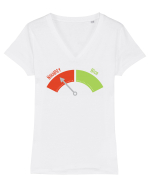 Naughty Nice meter Tricou mânecă scurtă guler V Damă Evoker