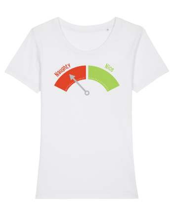 Naughty Nice meter White