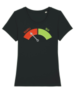 Naughty Nice meter Tricou mânecă scurtă guler larg fitted Damă Expresser