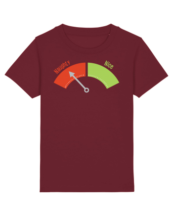Naughty Nice meter Burgundy