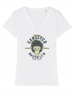 American Gangster Monkey Tricou mânecă scurtă guler V Damă Evoker