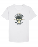 American Gangster Monkey Tricou mânecă scurtă guler larg Bărbat Skater