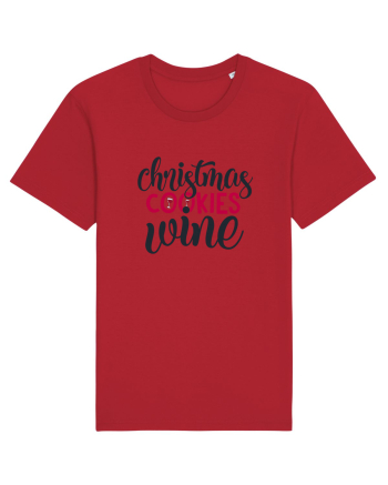 Christmas Cookies Wine Red