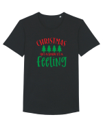 Christmas isn’t a season, it’s a feeling Tricou mânecă scurtă guler larg Bărbat Skater