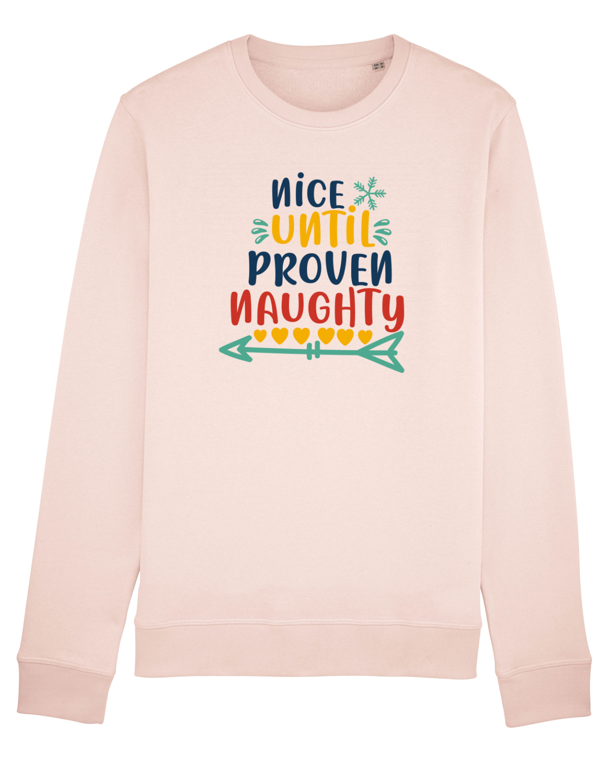 Bluză mânecă lungă Unisex Rise Candy Pink