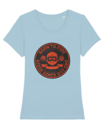 Pentru Motocilisti Tricou mânecă scurtă guler larg fitted Damă Expresser