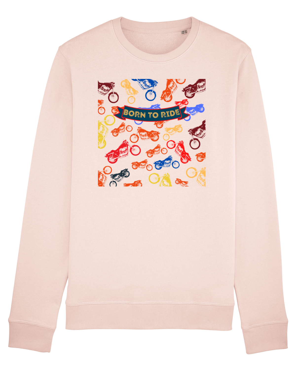 Bluză mânecă lungă Unisex Rise Candy Pink