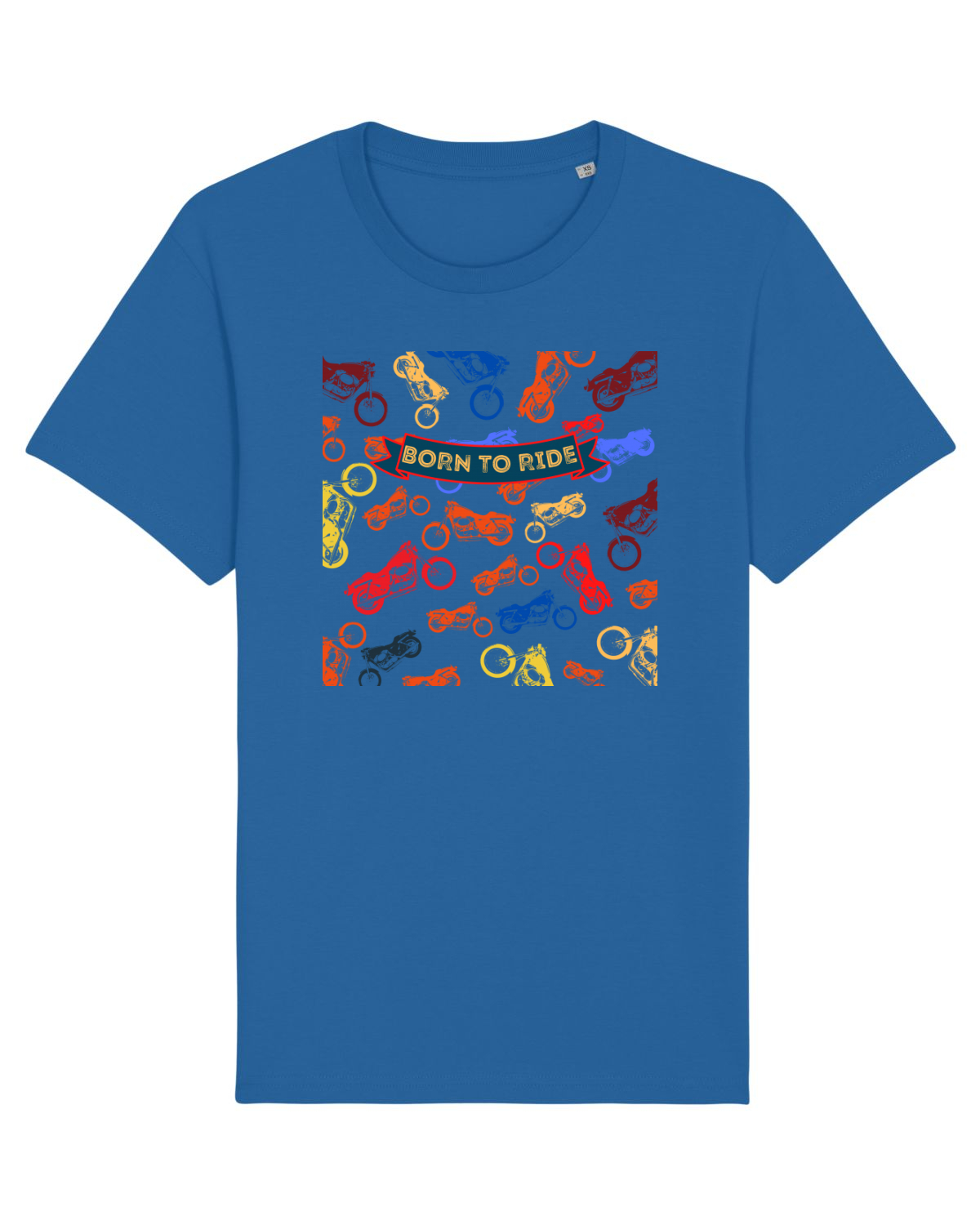 Tricou mânecă scurtă Unisex Rocker Royal Blue