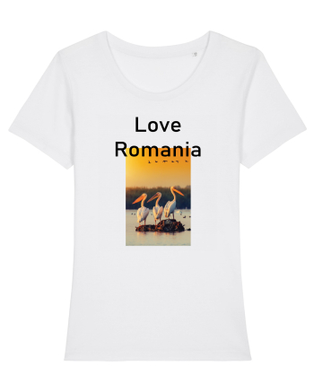 Love Romania #1 White