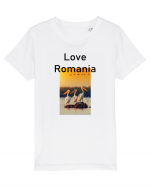 Love Romania #1 Tricou mânecă scurtă  Copii Mini Creator