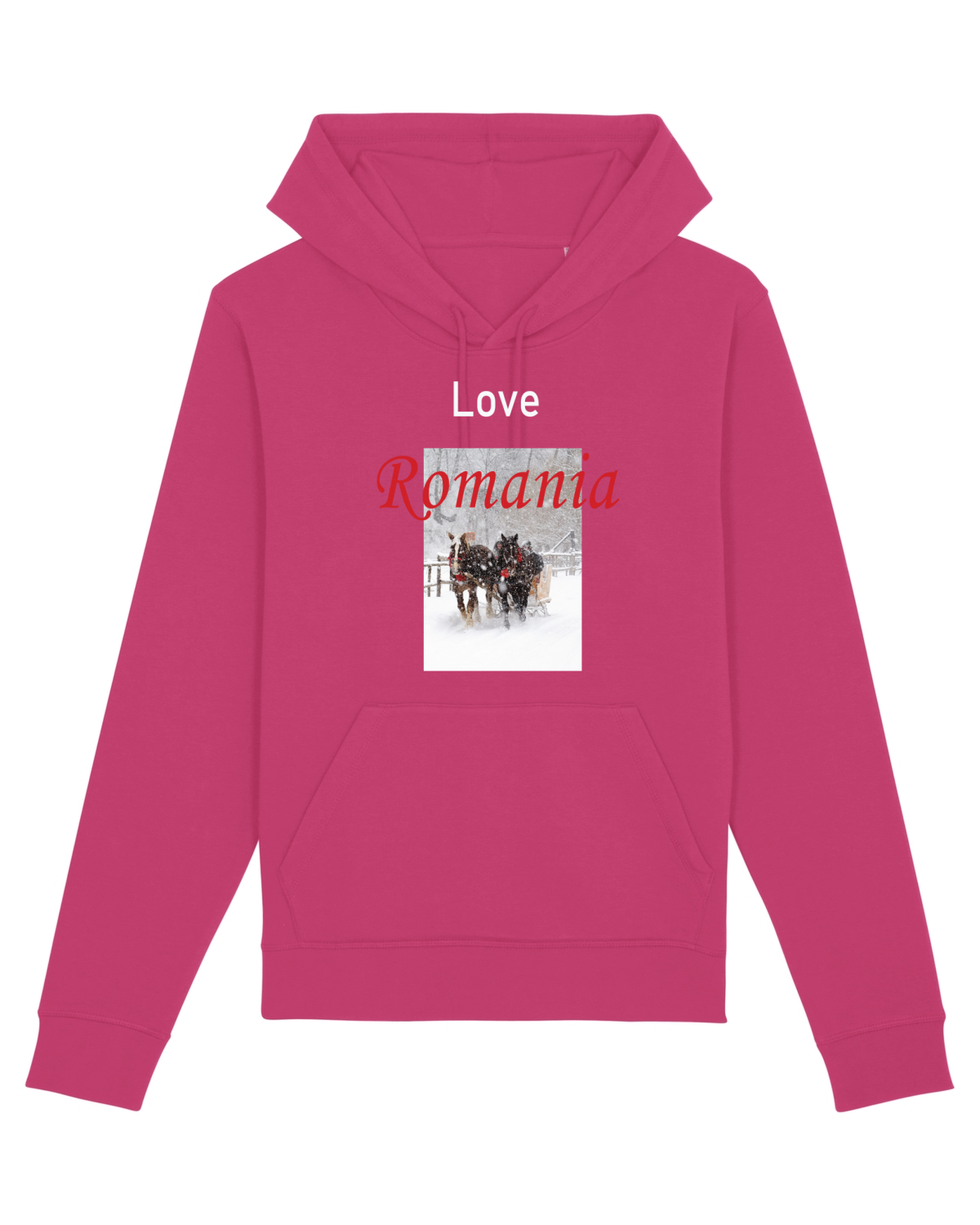 Hanorac Unisex Drummer Raspberry