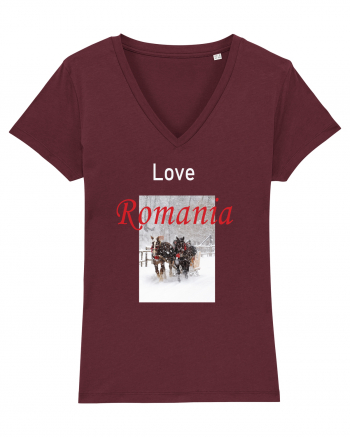 Love Romania #2 Burgundy