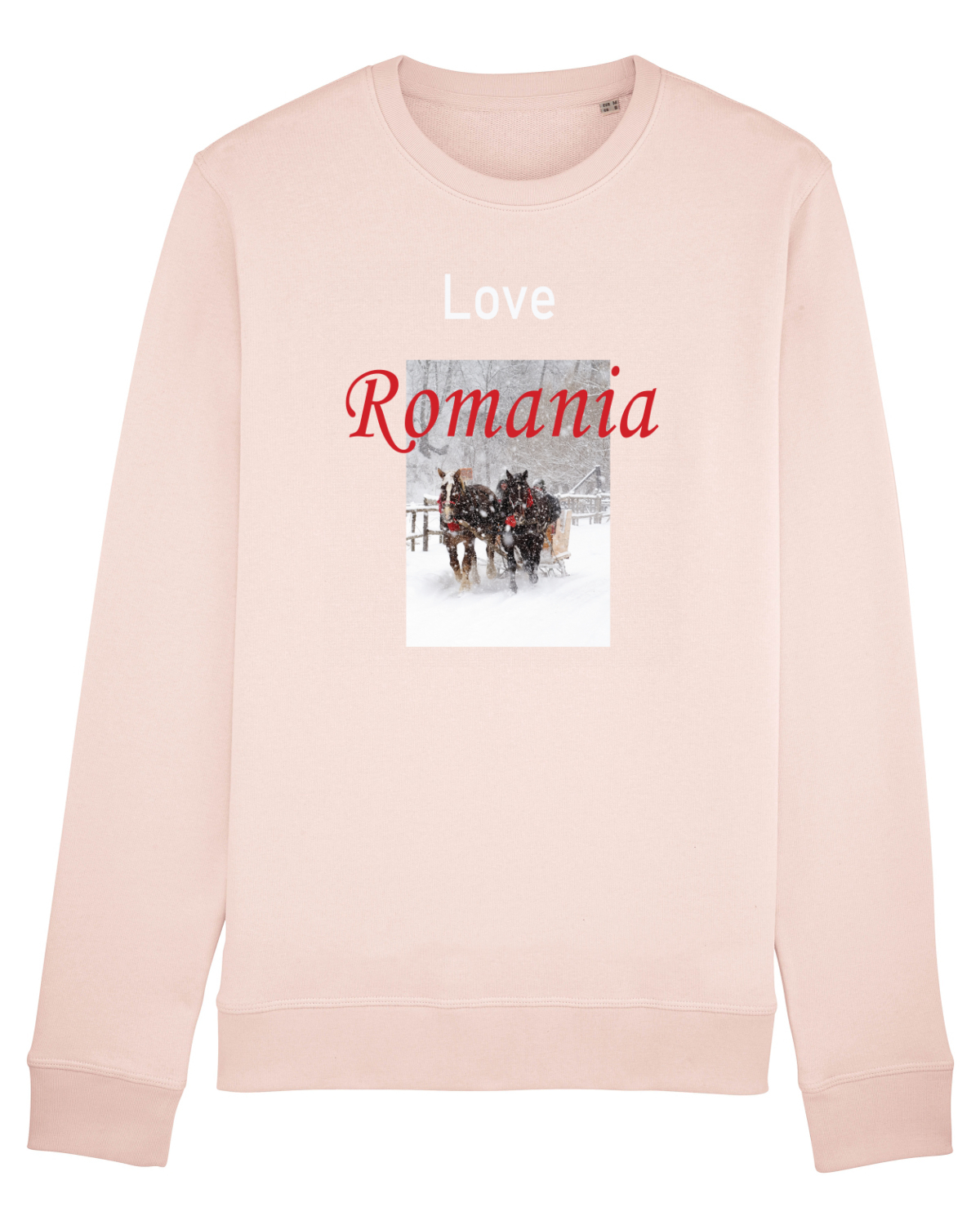 Bluză mânecă lungă Unisex Rise Candy Pink