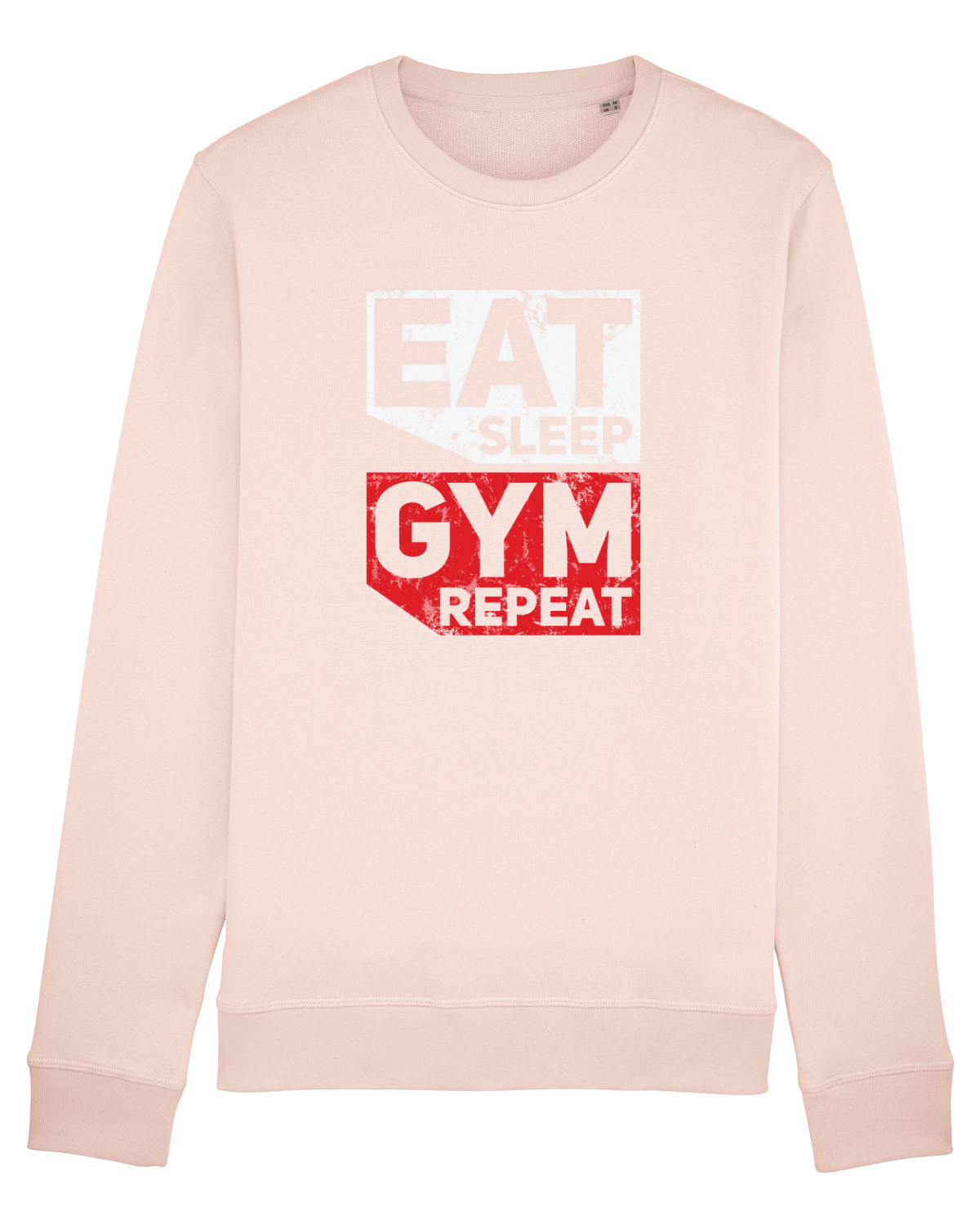 Bluză mânecă lungă Unisex Rise Candy Pink