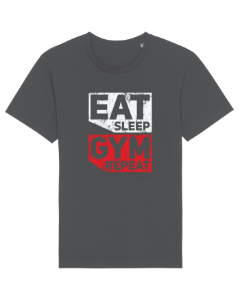 Eat sleep gym repeat Anthracite