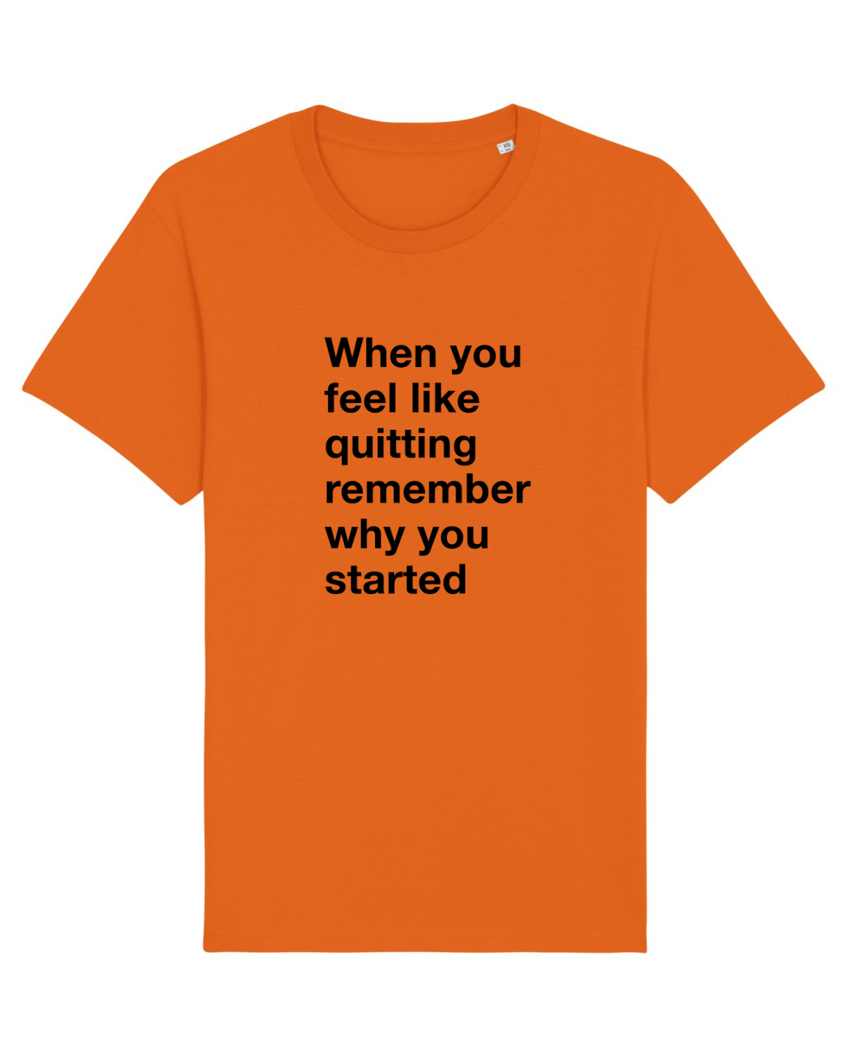Tricou mânecă scurtă Unisex Rocker Bright Orange