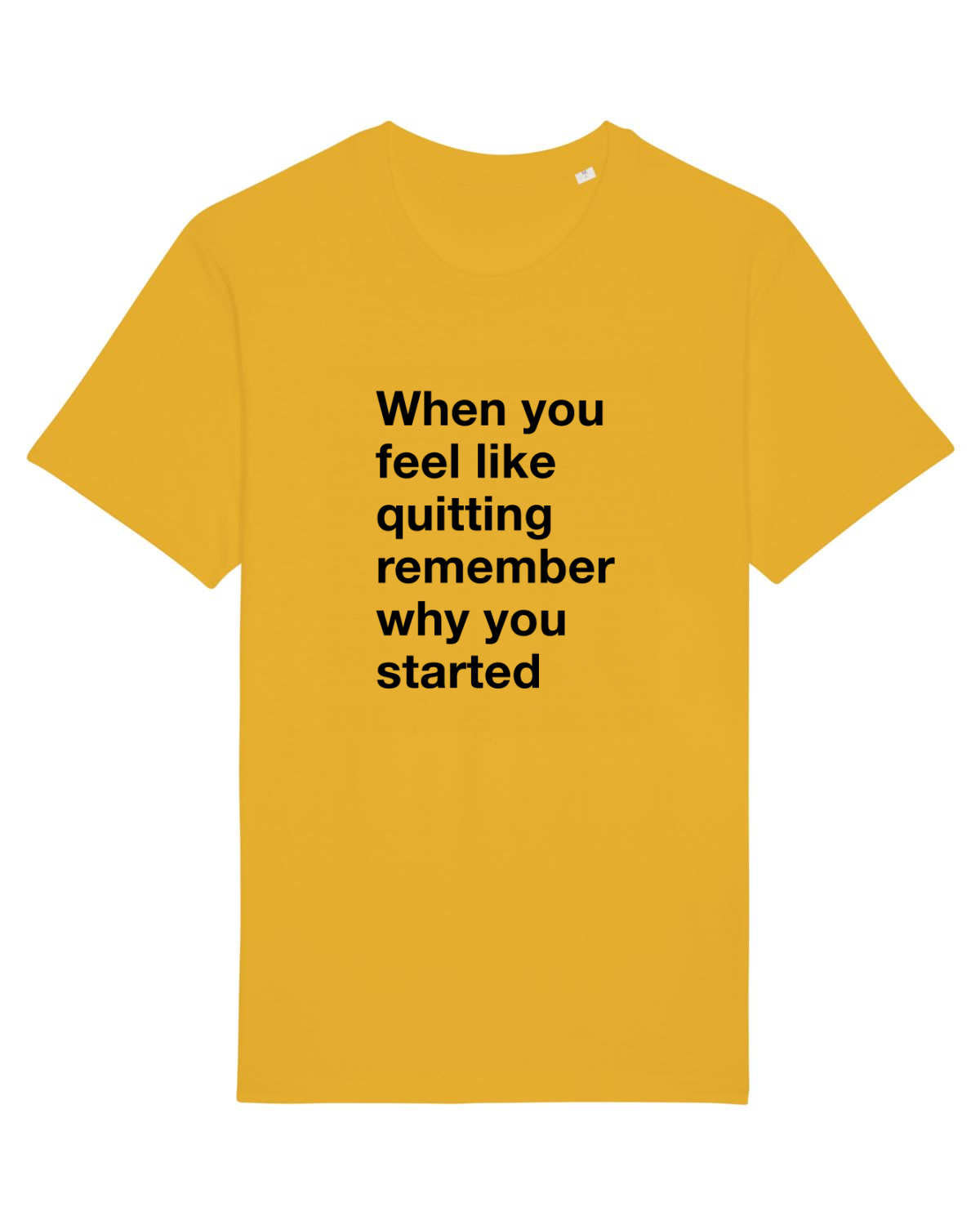 Tricou mânecă scurtă Unisex Rocker Spectra Yellow