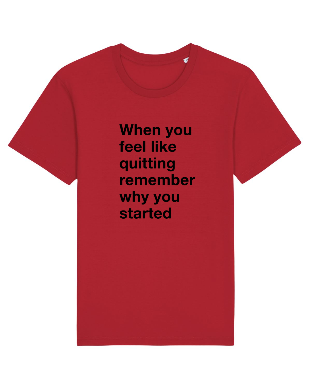 Tricou mânecă scurtă Unisex Rocker Red