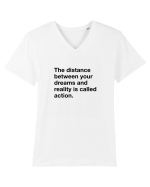 Action Tricou mânecă scurtă guler V Bărbat Presenter