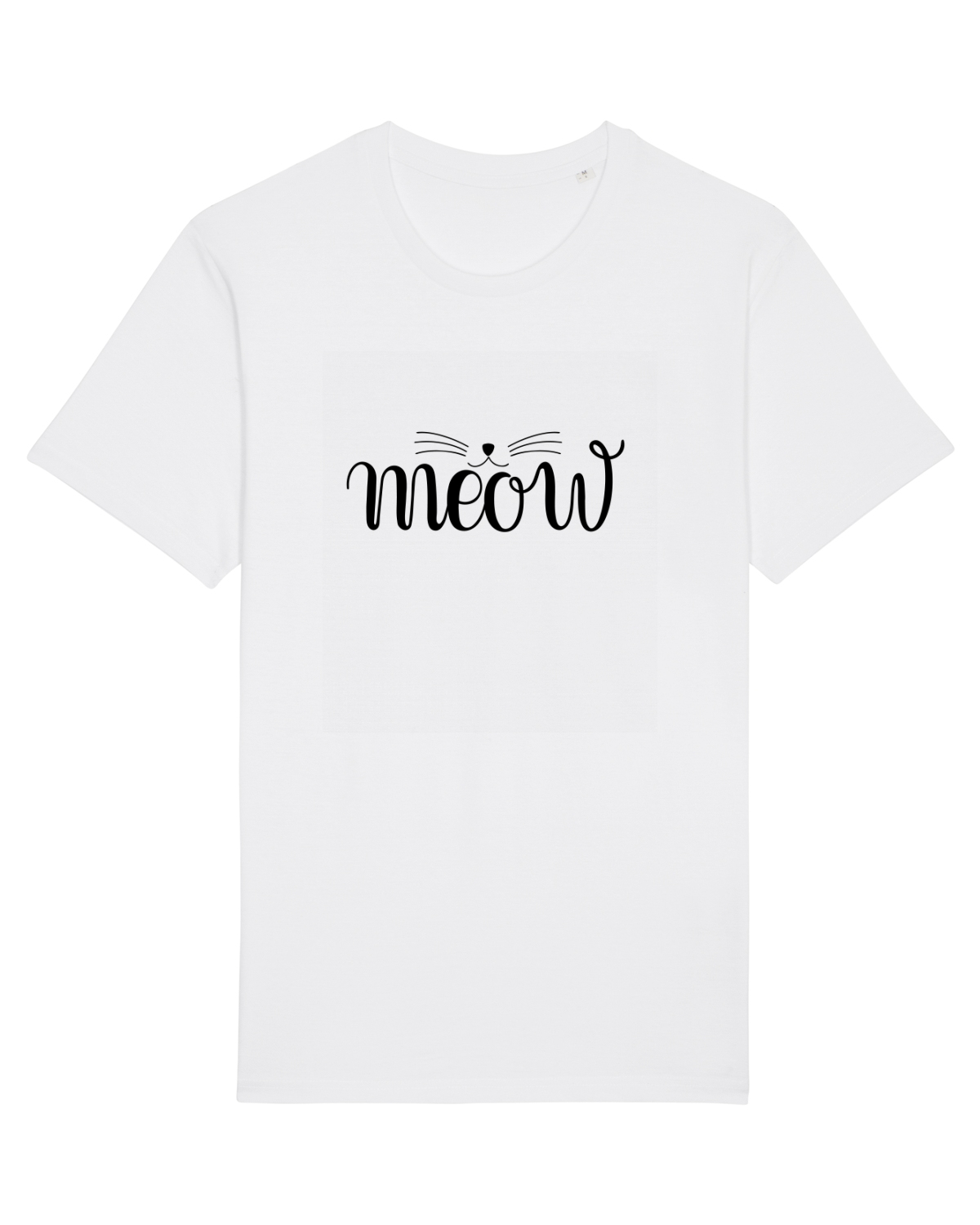 Tricou mânecă scurtă Unisex Rocker White