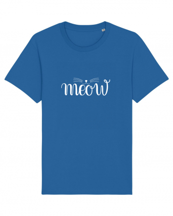 Meow cat Royal Blue