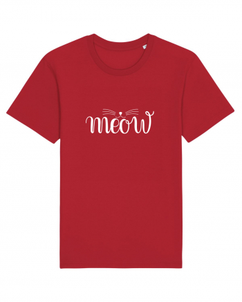 Meow cat Red