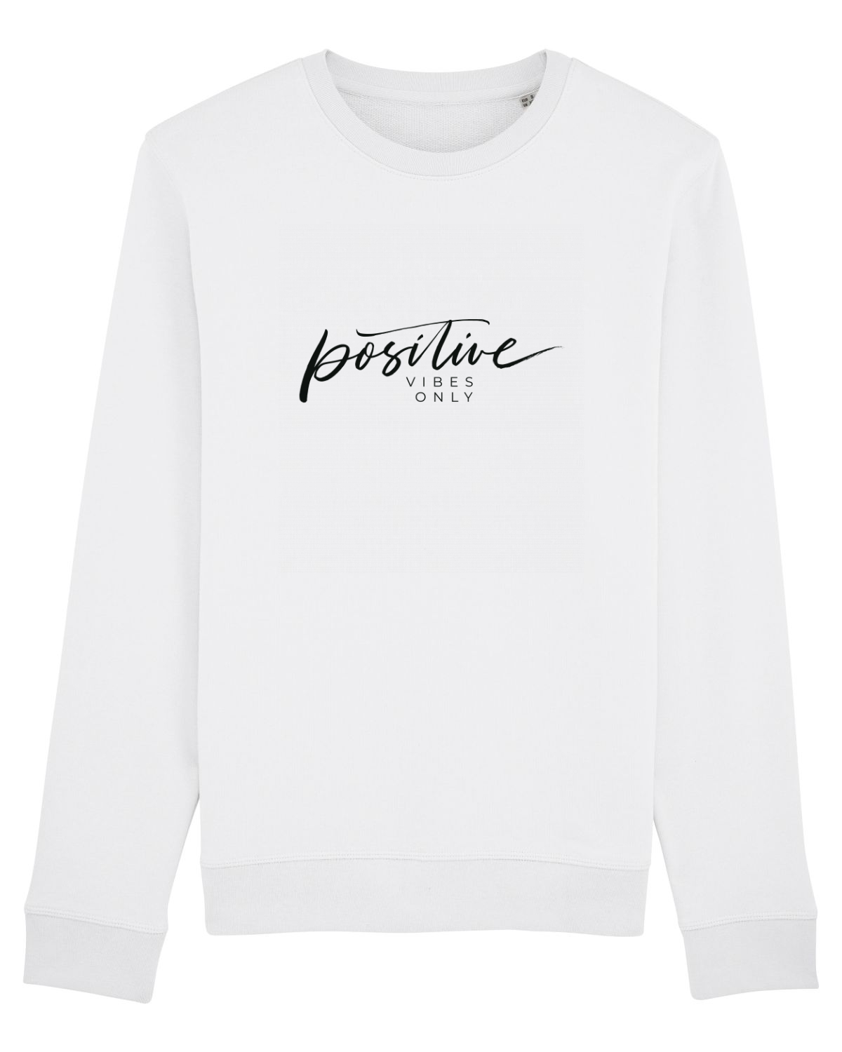 Bluză mânecă lungă Unisex Rise White