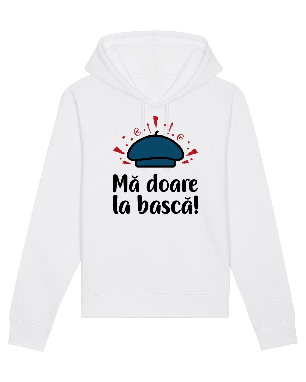 Hanorac Unisex Drummer White
