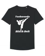 Taekwondo Tricou mânecă scurtă guler larg Bărbat Skater