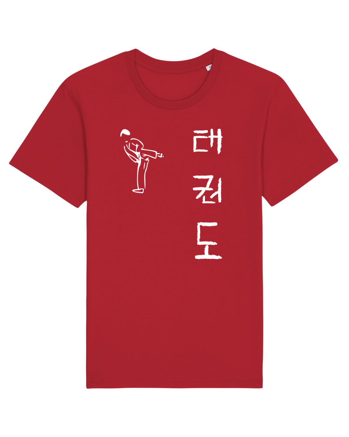 Tricou mânecă scurtă Unisex Rocker Red