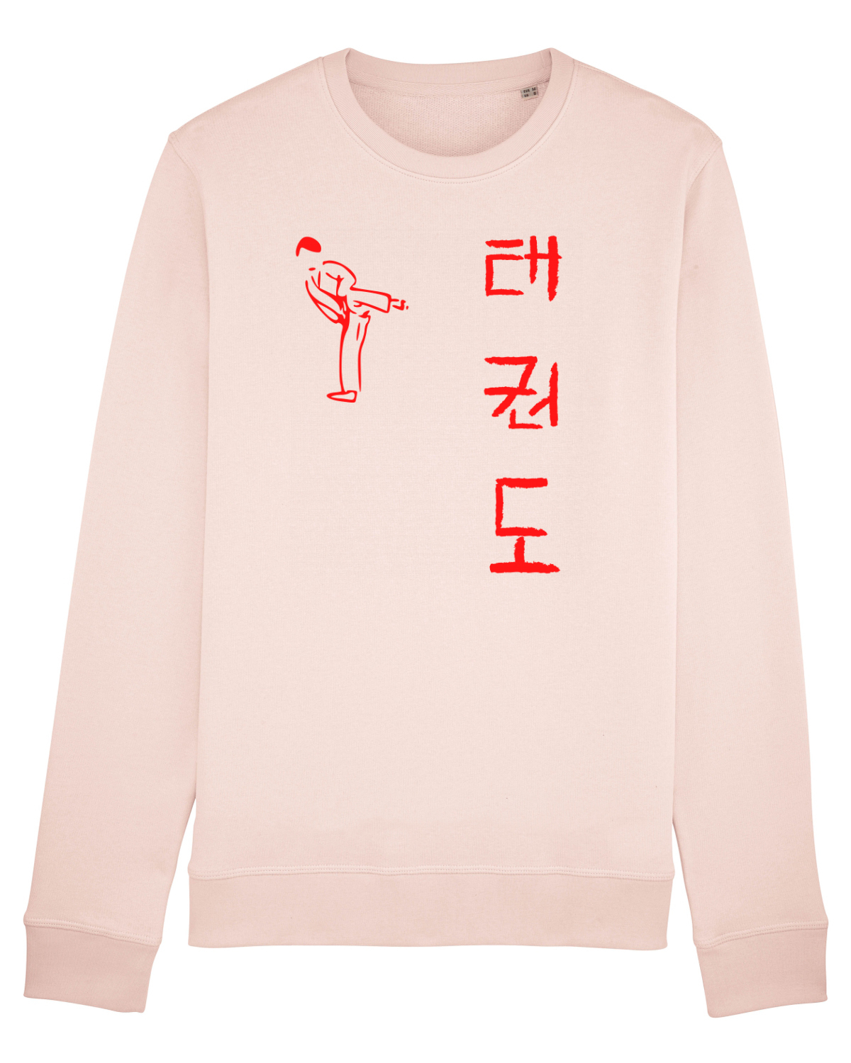 Bluză mânecă lungă Unisex Rise Candy Pink