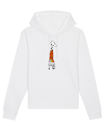 Girafa in dar White
