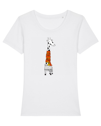 Girafa in dar White