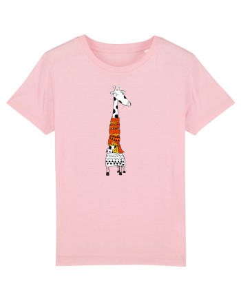 Girafa in dar Cotton Pink