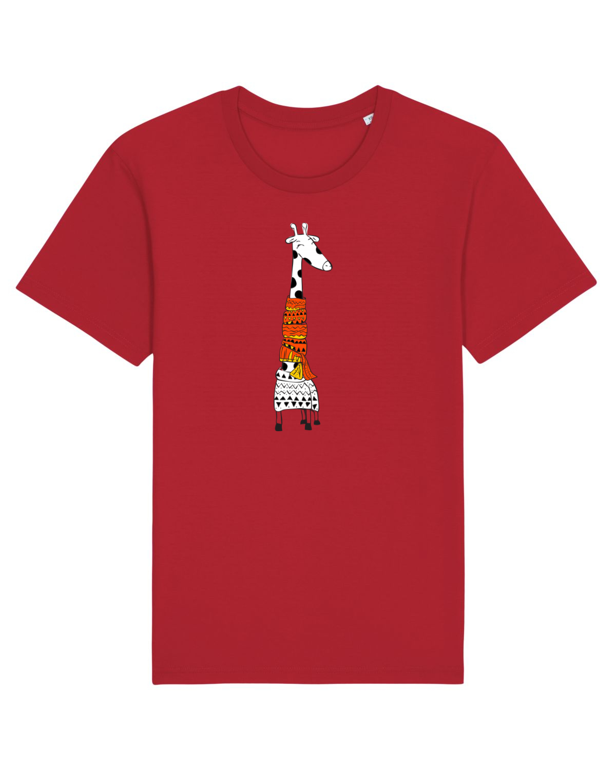 Tricou mânecă scurtă Unisex Rocker Red