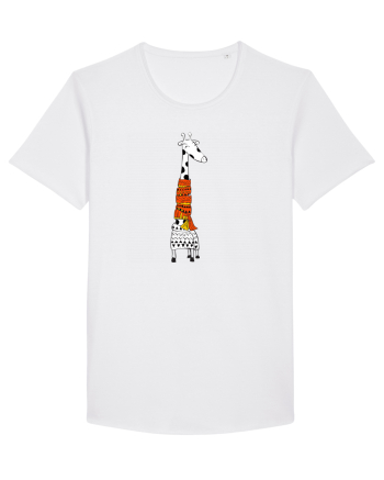 Girafa in dar White