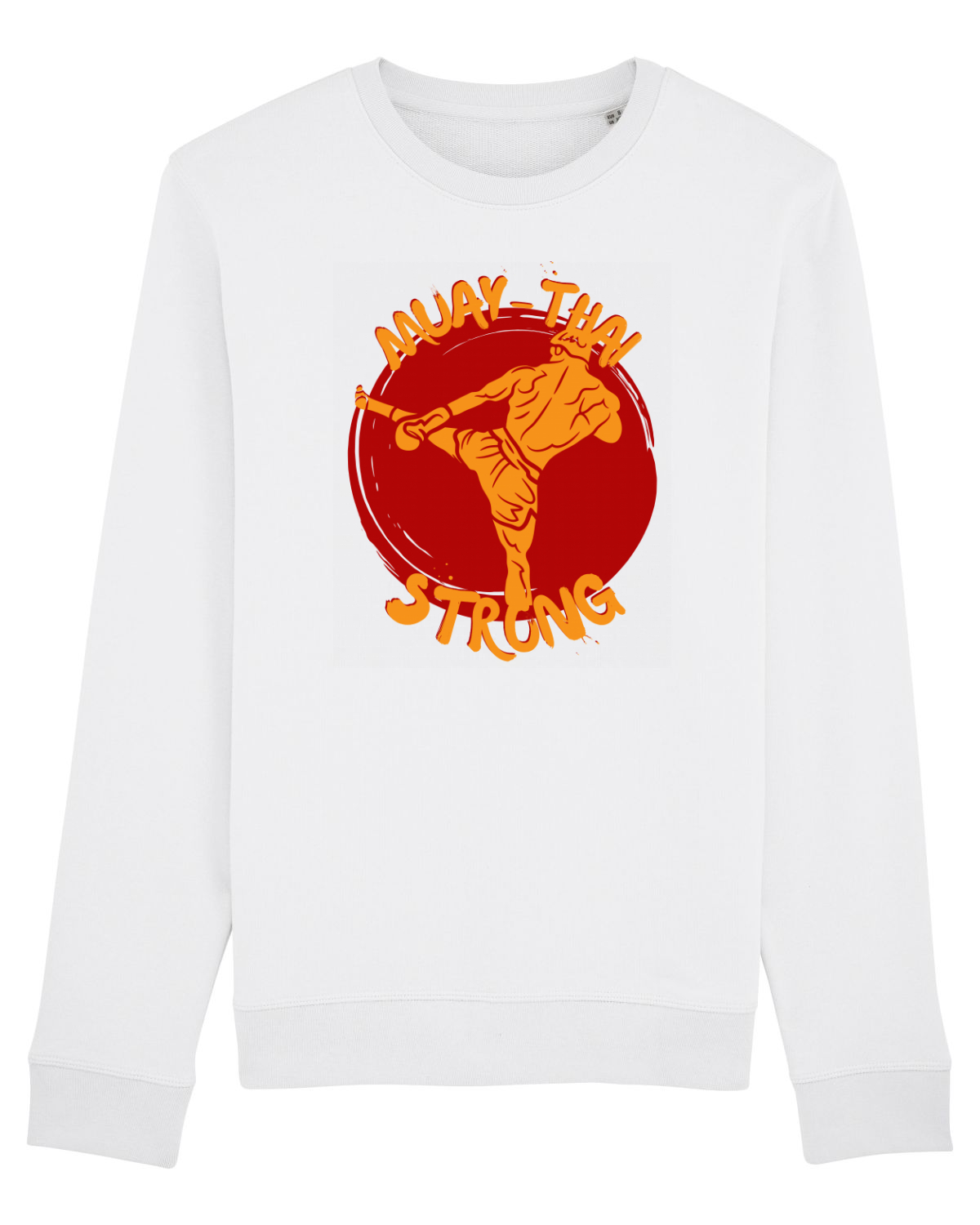 Bluză mânecă lungă Unisex Rise White