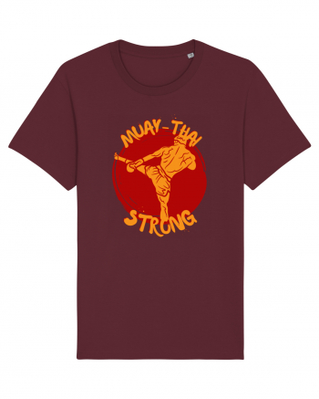 Box Tailandez. Muay Thai Burgundy