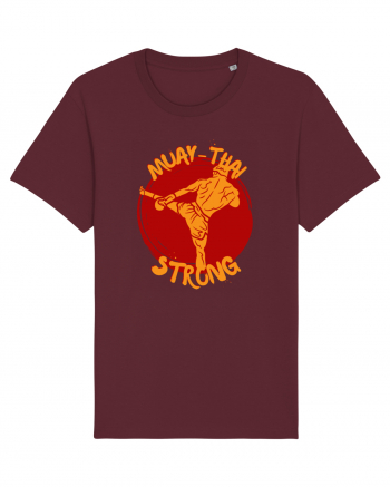 Box Tailandez. Muay Thai Burgundy