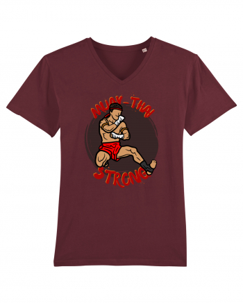 Box Tailandez. Muay Thai Burgundy