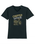 Chopper Garage Move Fast Tricou mânecă scurtă guler V Bărbat Presenter