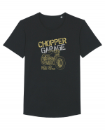 Chopper Garage Move Fast Tricou mânecă scurtă guler larg Bărbat Skater