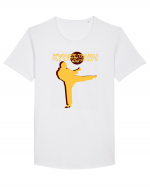 Kyokushin Karate  Tricou mânecă scurtă guler larg Bărbat Skater