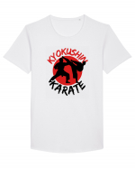 Kyokushin Karate  Tricou mânecă scurtă guler larg Bărbat Skater