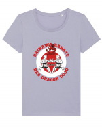 Kyokushin Karate  Tricou mânecă scurtă guler larg fitted Damă Expresser