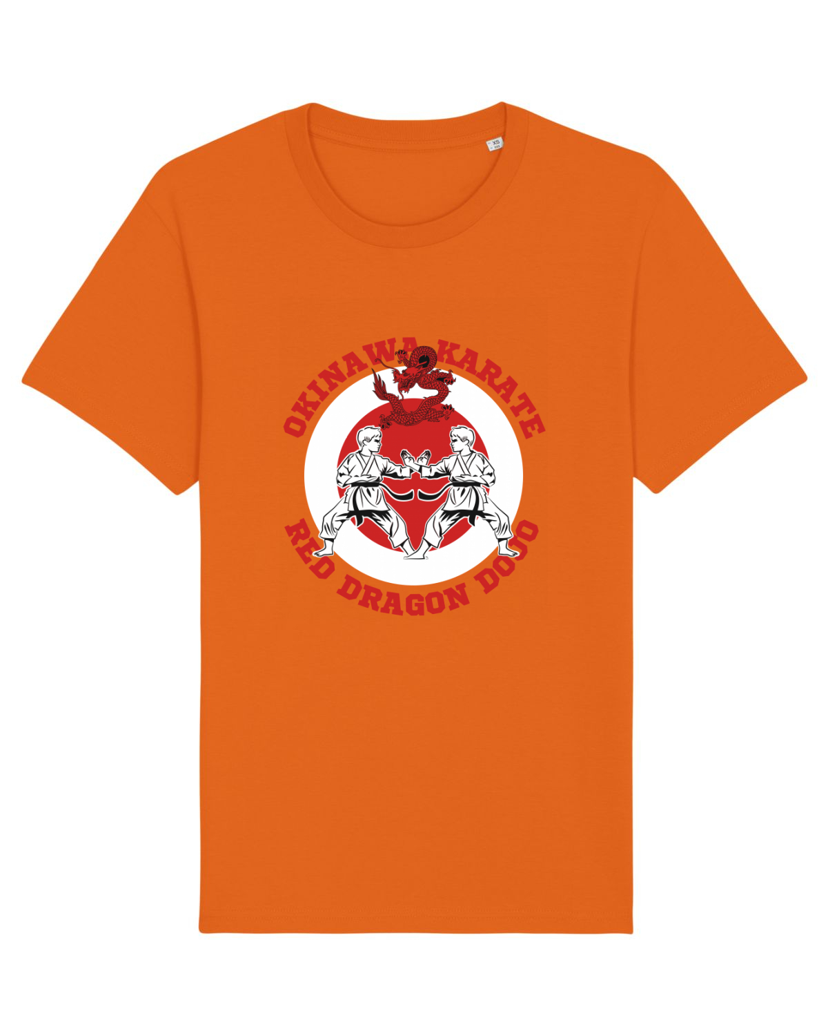 Tricou mânecă scurtă Unisex Rocker Bright Orange