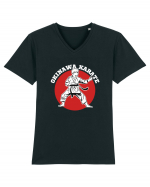 Kyokushin Karate  Tricou mânecă scurtă guler V Bărbat Presenter